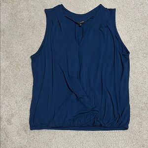 Chic Teal Sleeveless Tank Top